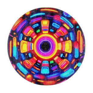 Psychedelic Energy Burst Schneidebrett