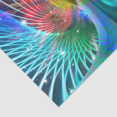 Psychedelic Engel-Tissue Seidenpapier (Ausschnitt)