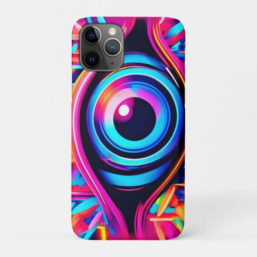 Psychedelic Eye Art Case-Mate iPhone Hülle (Rückseite)