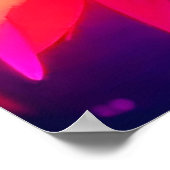 Psychedelic Eye Art Poster (Ecke)
