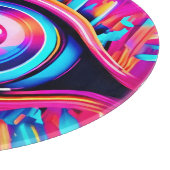 Psychedelic Eye Art Schneidebrett (Ecke)