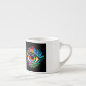 Psychedelic Eye Espresso Tasse (Rechts)