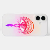 Psychedelic Eye Pastel Goth Ästhetik Case-Mate iPhone Hülle (Rückseite (Horizontal))