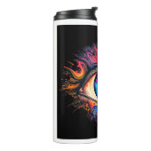 Psychedelic Eye Thermal Tumbler Thermosbecher (Nach links gedreht)