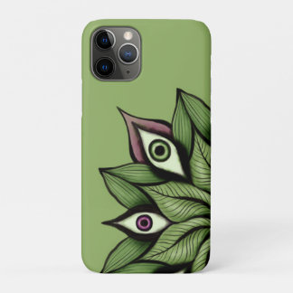 Psychedelic Eyes Mandala - Trippy Floral Green Case-Mate iPhone Hülle