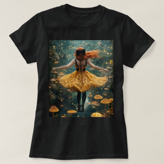 Psychedelic Fantasy Magic Art T-Shirt (Design vorne)