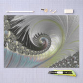 Psychedelic Fantasy Pearl Spiral Seidenpapier (Handwerk)