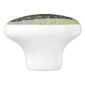 Psychedelic Fantasy Spiral Keramikknauf (Seitenansicht)