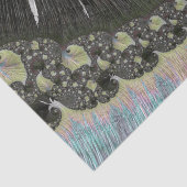 Psychedelic Fantasy Spiral Tissue Seidenpapier (Detail)