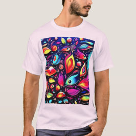 Psychedelic Feather Dream T-Shirt