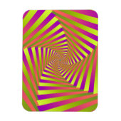 Psychedelic Five Arm Spiral Magnet (Vertikal)