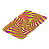 Psychedelic Five Arm Spiral Magnet (Linke Seite)