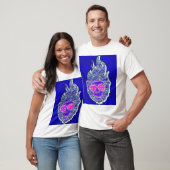 Psychedelic Flame Face Tee (Unisex)