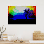 PSYCHEDELIC FOG POSTER (Küche)