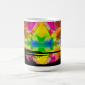 Psychedelic Forest Magic Coffee Tasse (Zentrum)