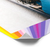 Psychedelic Foto Poster Friends Theme HAMbWG (Ecke)