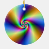 Psychedelic Four Wind Spiral Ornament (Hinten)