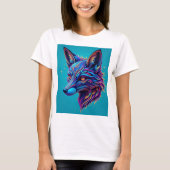 Psychedelic Fox Head T-Shirt (Vorderseite)