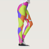 Psychedelic Fractal Burst Leggings (Rechts)