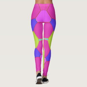 Psychedelic Fractal Burst Leggings
