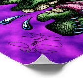 Psychedelic Frankie Fink Poster (Ecke)