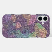 Psychedelic Fungi Galaxy - IPhone 16 Fall Case-Mate iPhone Hülle (Rückseite (Horizontal))