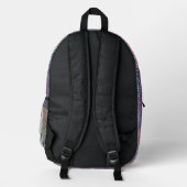 Psychedelic Fungi Galaxy - Rucksack (Rückseite)