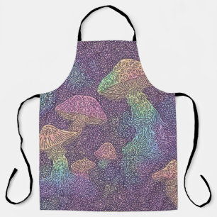 Psychedelic Fungi Galaxy - Schürze