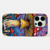 Psychedelic Fungus Aura Case-Mate iPhone Hülle (Rückseite (Horizontal))