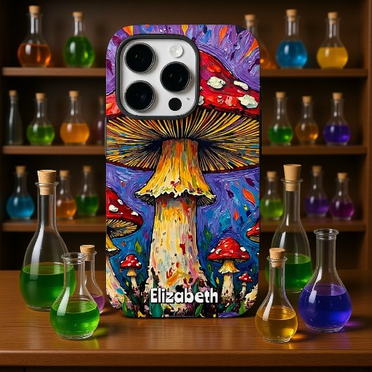 Psychedelic Fungus Aura Case-Mate iPhone Hülle