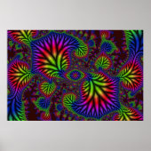 Psychedelic Garden Poster (Vorne)