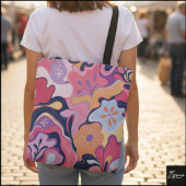 Psychedelic Garden Tasche