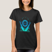Psychedelic Goa Trance Darkpsy Psytrance 2 T-Shirt (Vorderseite)
