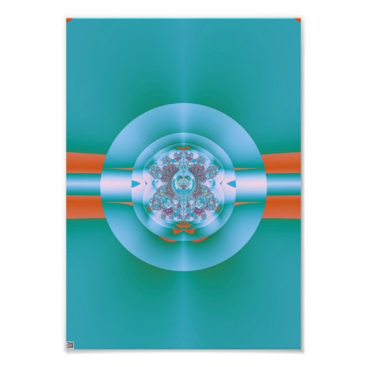 Psychedelic Green Fotodruck (Vorne)