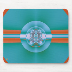 Psychedelic Green Mousepad