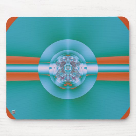 Psychedelic Green Mousepad (Vorne)
