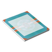 Psychedelic Green Notizblock (angewinkelt)