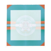Psychedelic Green Notizblock (Vorderseite)