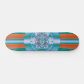 Psychedelic Green Skateboard (Horizontal)