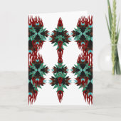 PSYCHEDELIC GREETINGS FEIERTAGSKARTE (Vorderseite)