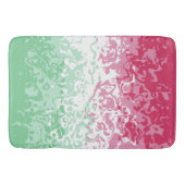 Psychedelic Groovy Abstrakt Abrosexual Pride Flag Badematte (Vorderseite)