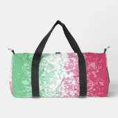Psychedelic Groovy Abstrakt Abrosexual Pride Flag Duffle Bag (Vorderseite)