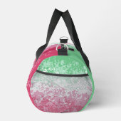 Psychedelic Groovy Abstrakt Abrosexual Pride Flag Duffle Bag (Rechts)