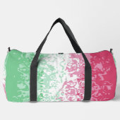 Psychedelic Groovy Abstrakt Abrosexual Pride Flag Duffle Bag (Vorderseite)