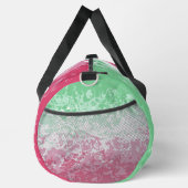Psychedelic Groovy Abstrakt Abrosexual Pride Flag Duffle Bag (Rechts)