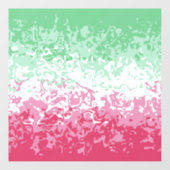 Psychedelic Groovy Abstrakt Abrosexual Pride Flag Fensteraufkleber (Blatt)