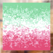 Psychedelic Groovy Abstrakt Abrosexual Pride Flag Fensteraufkleber (Blatt 2)