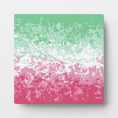 Psychedelic Groovy Abstrakt Abrosexual Pride Flag Fotoplatte (Vorderseite)
