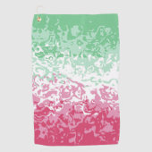 Psychedelic Groovy Abstrakt Abrosexual Pride Flag Golfhandtuch (Vorderseite)