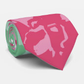 Psychedelic Groovy Abstrakt Abrosexual Pride Flag Krawatte (Gerollt)
